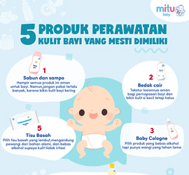 5 Produk Perawatan Kulit Bayi Yang Mesti Dimiliki